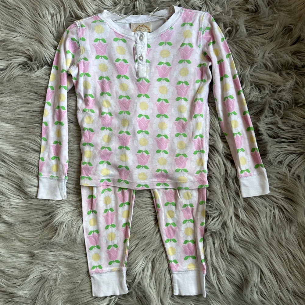 The Beaufort Bonnet Company Flowers for Friends Pajamas